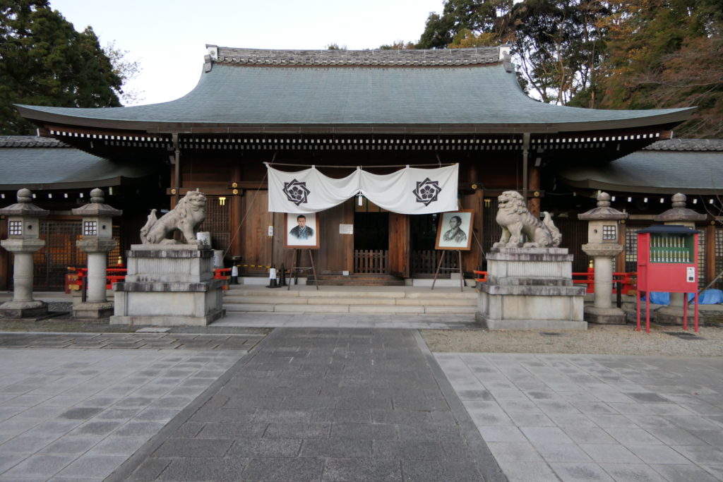 墓前祭が行われた京都霊山護國神社