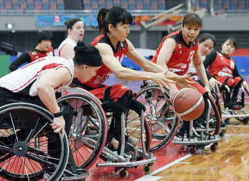 車いすバスケ、日本は開幕2連敗 女子の国際親善大会　画像１