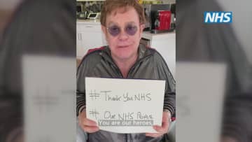 英国で医療関係者に感謝の動画 エルトン・ジョンさんら著名人　画像１