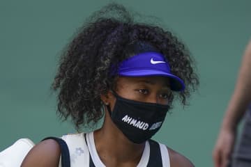 大坂、三たび名入りマスク 全米テニスで人種差別抗議　画像１