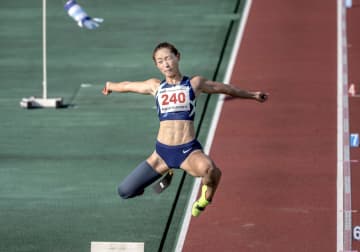 女子走り幅跳び、中西が日本新 日本パラ陸上選手権、第1日　画像１