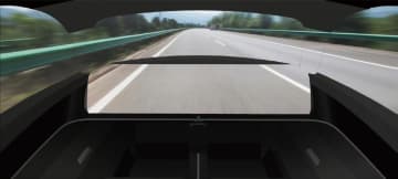 運転席ダッシュボードを透明化 京セラ、光学迷彩技術使い　画像１