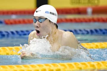山口尚秀が100m平泳ぎ世界新 1分4秒13、パラ競泳の記録会　画像１