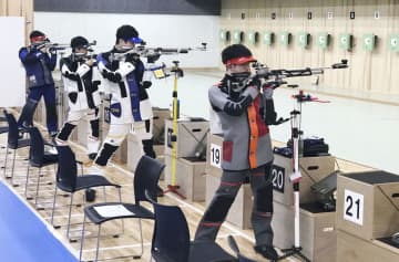 岡田直也、2大会連続五輪代表に ライフル射撃、最終選考会　画像１