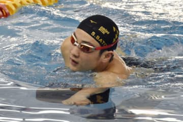 平泳ぎ代表の佐藤「目指すは金」 本番まで高地練習で強化　画像１