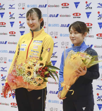 卓球、早田と安藤が代表権獲得 アジア選手権選考会　画像１
