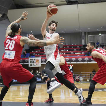 バスケ男子日本、イランに勝つ 強化試合第3戦　画像１