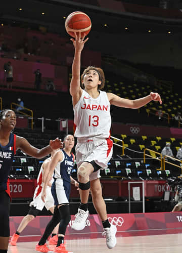 日本女子がフランス破る バスケットボール・27日　画像１