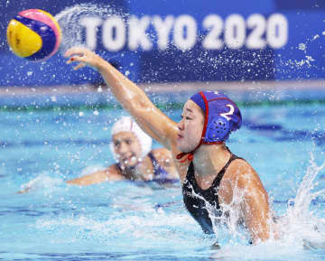 女子日本、4戦全敗で9位 水球・1日　画像１