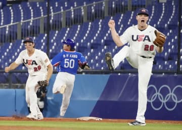 日本、決勝は再び米国戦 野球・5日　画像１