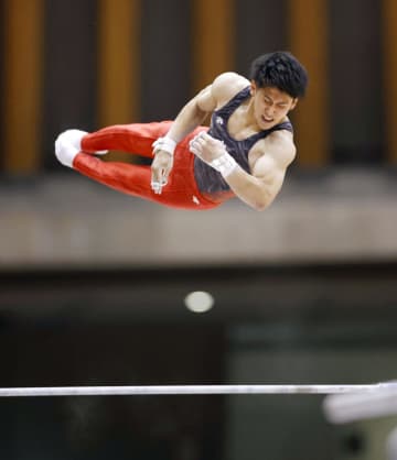 東京五輪金の橋本3冠 全日本学生体操　画像１