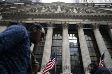 NY株反落、8ドル安 景気回復の鈍化懸念で　画像１