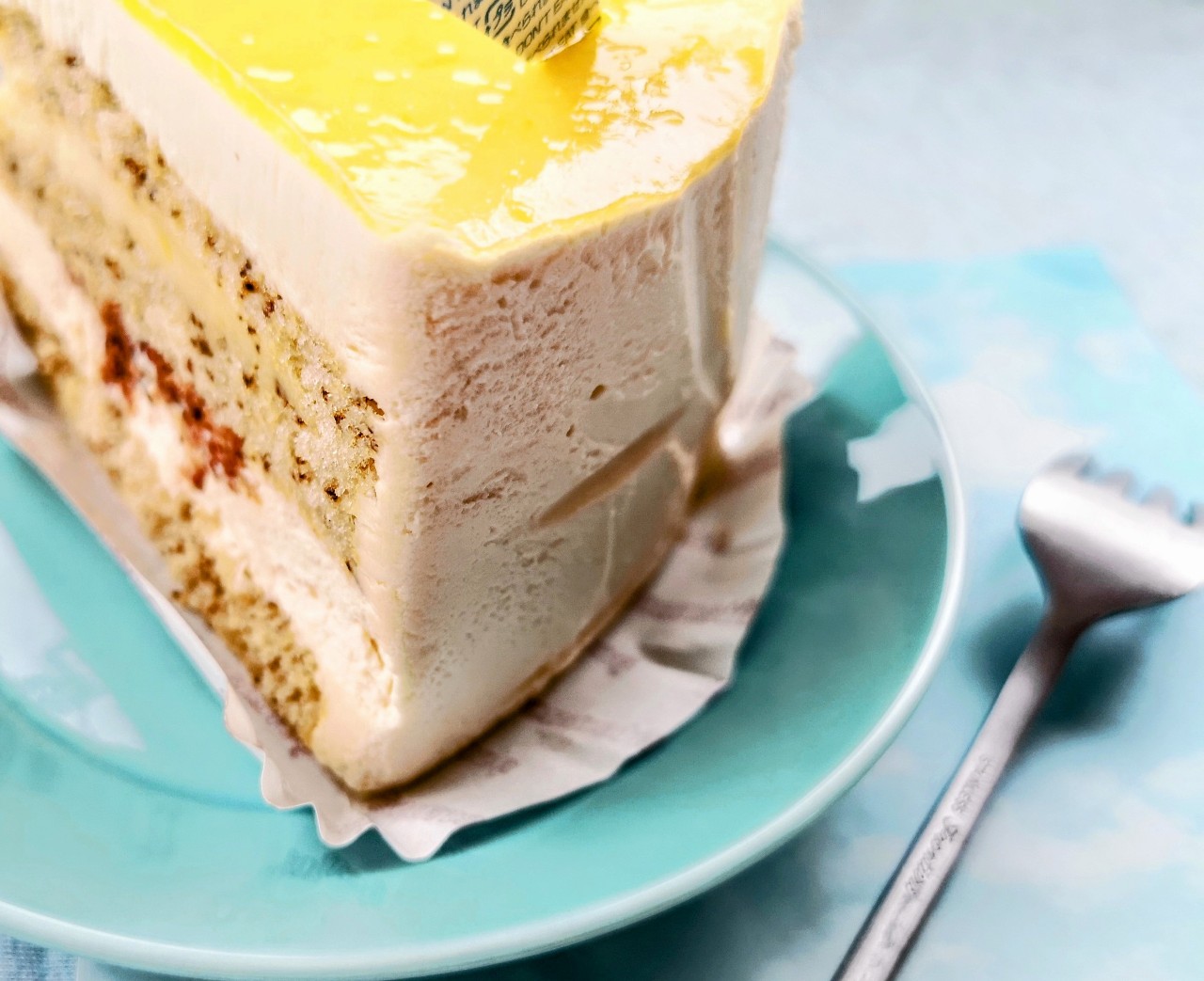 【シャトレーゼ実食レポ】期間限定・梅雨を乗り切る「瀬戸内レモンのケーキ&モンブラン」　画像７