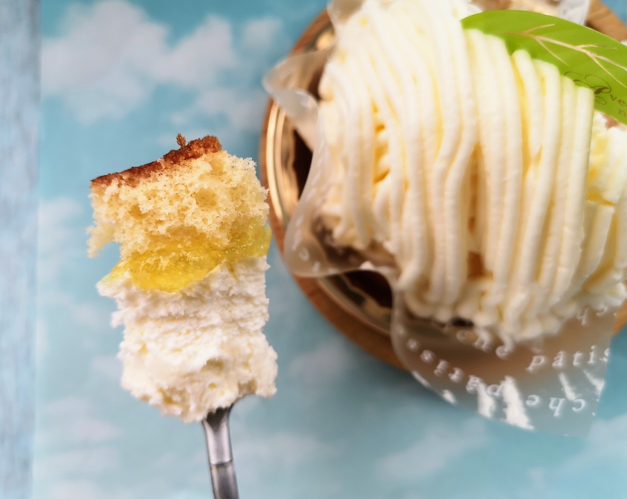 【シャトレーゼ実食レポ】期間限定・梅雨を乗り切る「瀬戸内レモンのケーキ&モンブラン」　画像１０