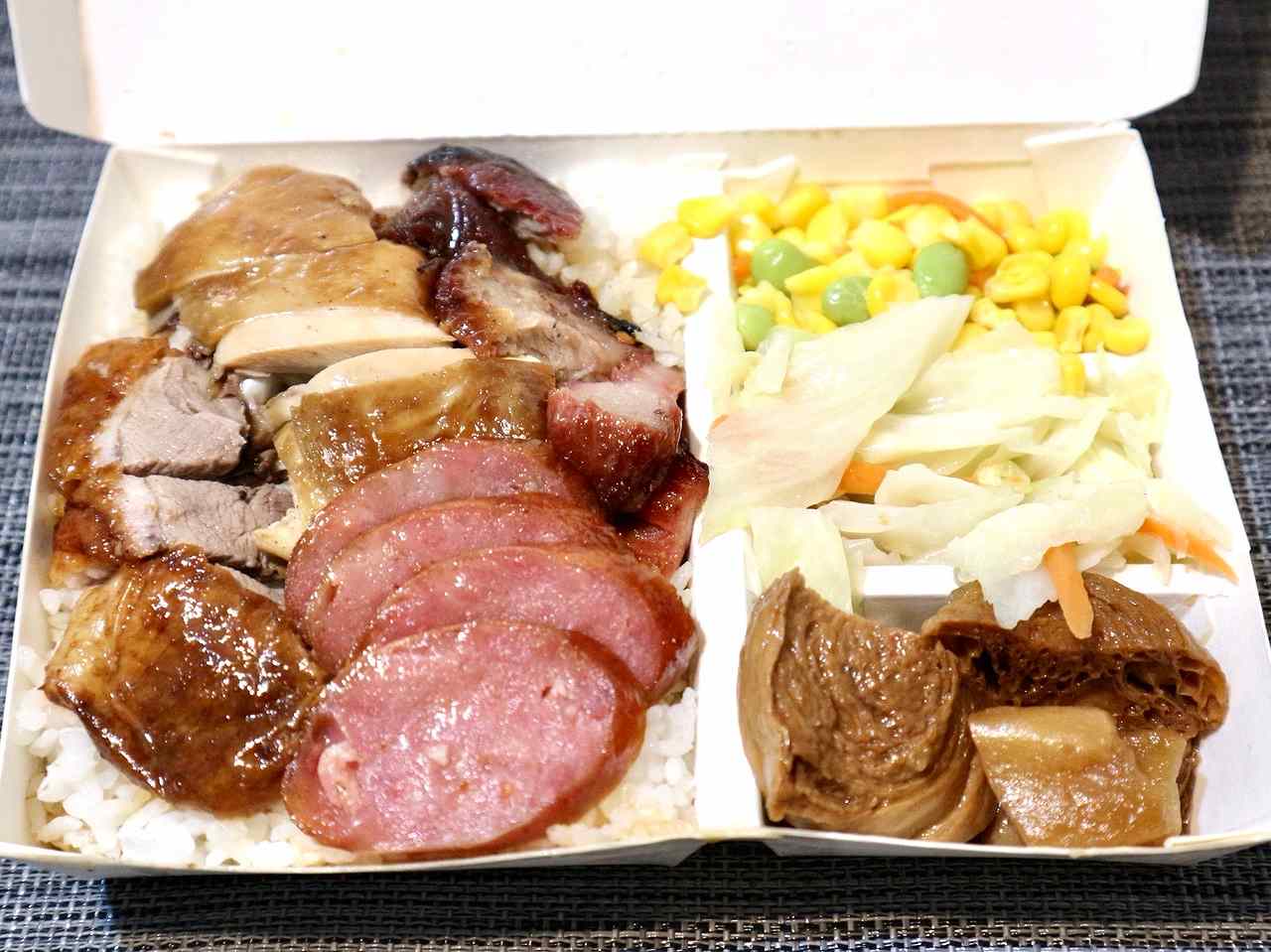 【台湾現地レポ】人気「ロースト肉定食」をテイクアウトで！台北・九記何燒臘　画像５