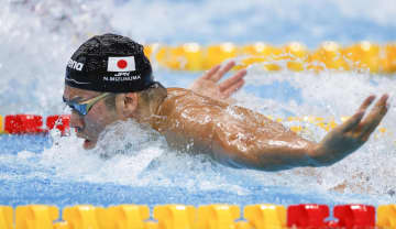 バタフライ水沼、松元が予選突破 世界水泳第6日　画像１