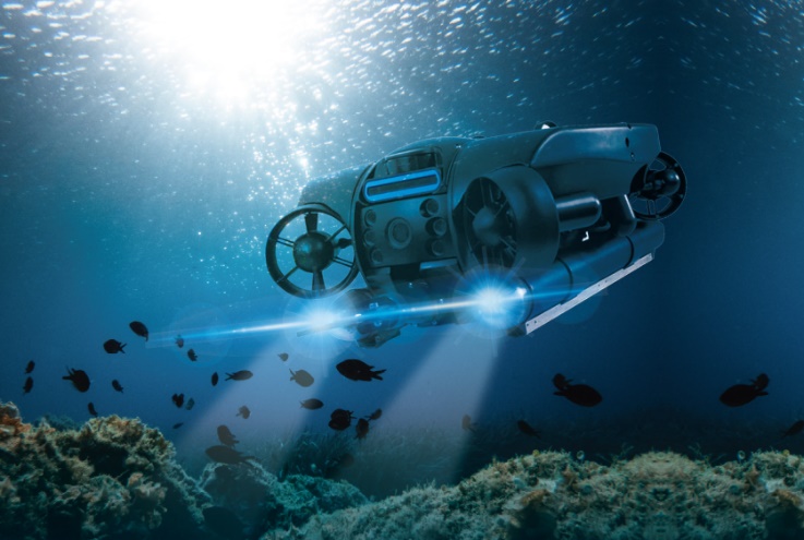 インフラックスと長崎大、水中ロボット開発に向け共同研究　洋上風力発電事業で藻場再生の海底可視化が目的　画像１