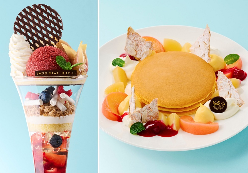 夏のパフェとパンケーキを提供 　帝国ホテル大阪、8月末まで　画像１