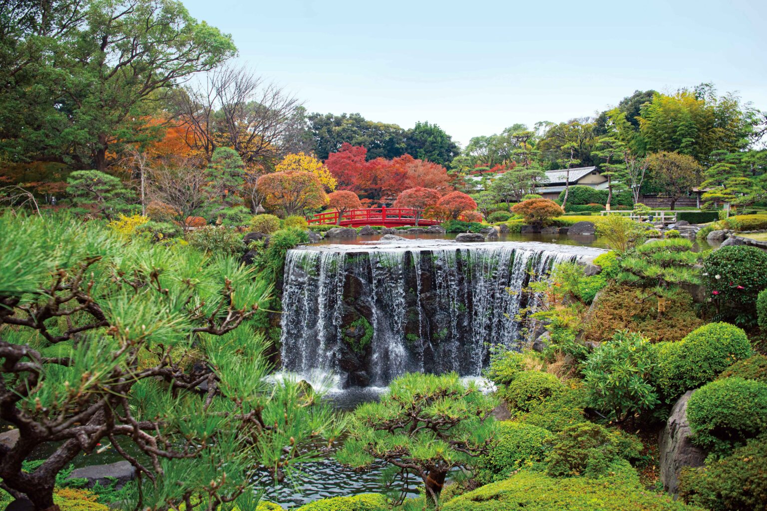 広大な日本庭園を望むティーラウンジ「ガーデンラウンジ」