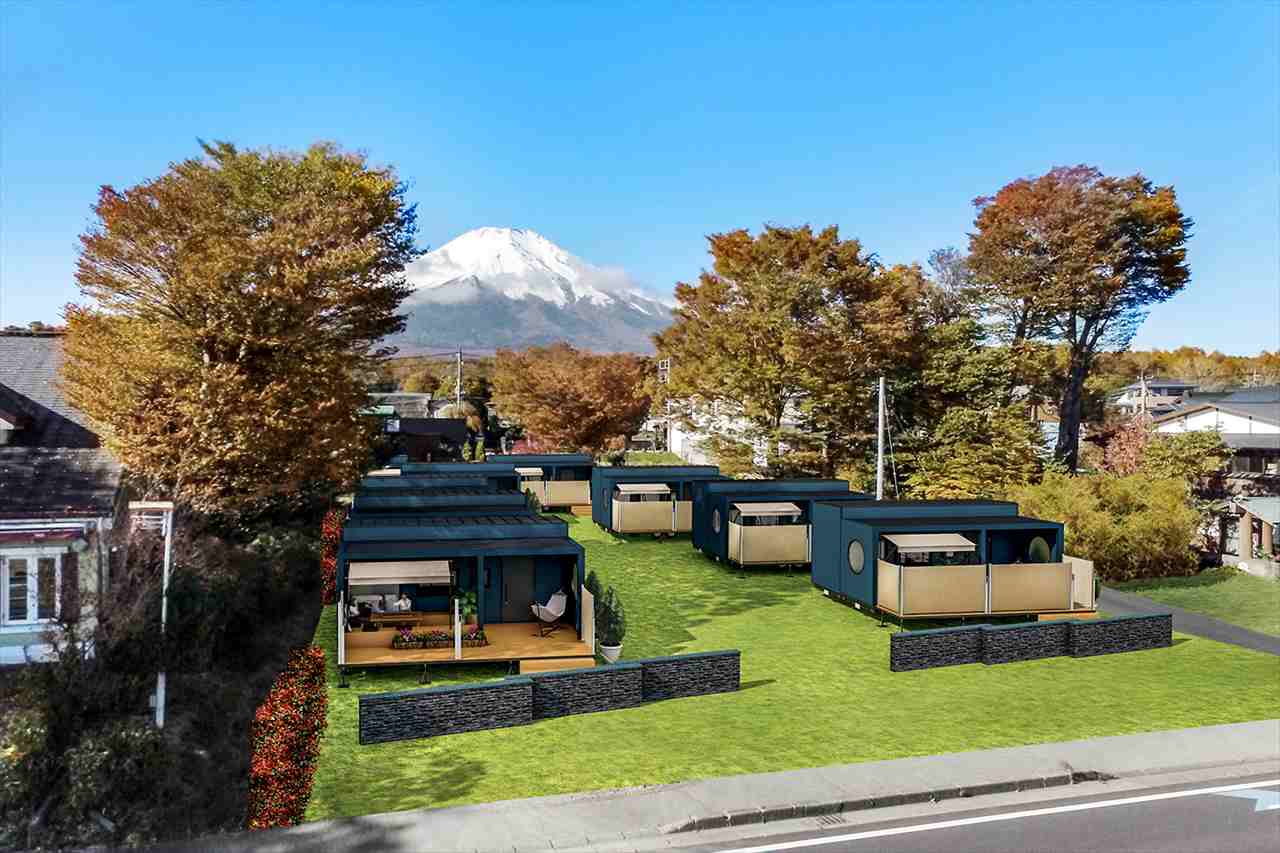 【山中湖】富士山ビューに湖上アクティビティ！全棟プライベートサウナ付きグランピング施設がオープン　画像３