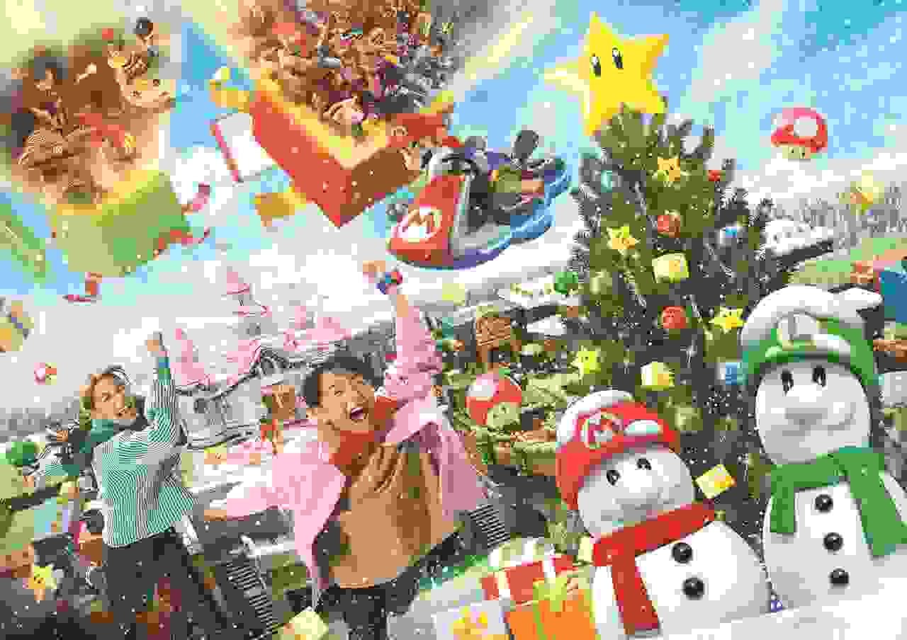 【USJクリスマス2022】ツリーが3年ぶりに復活！『スーパー・ニンテンドー・ワールド』初のウインターデコレーションも　画像４