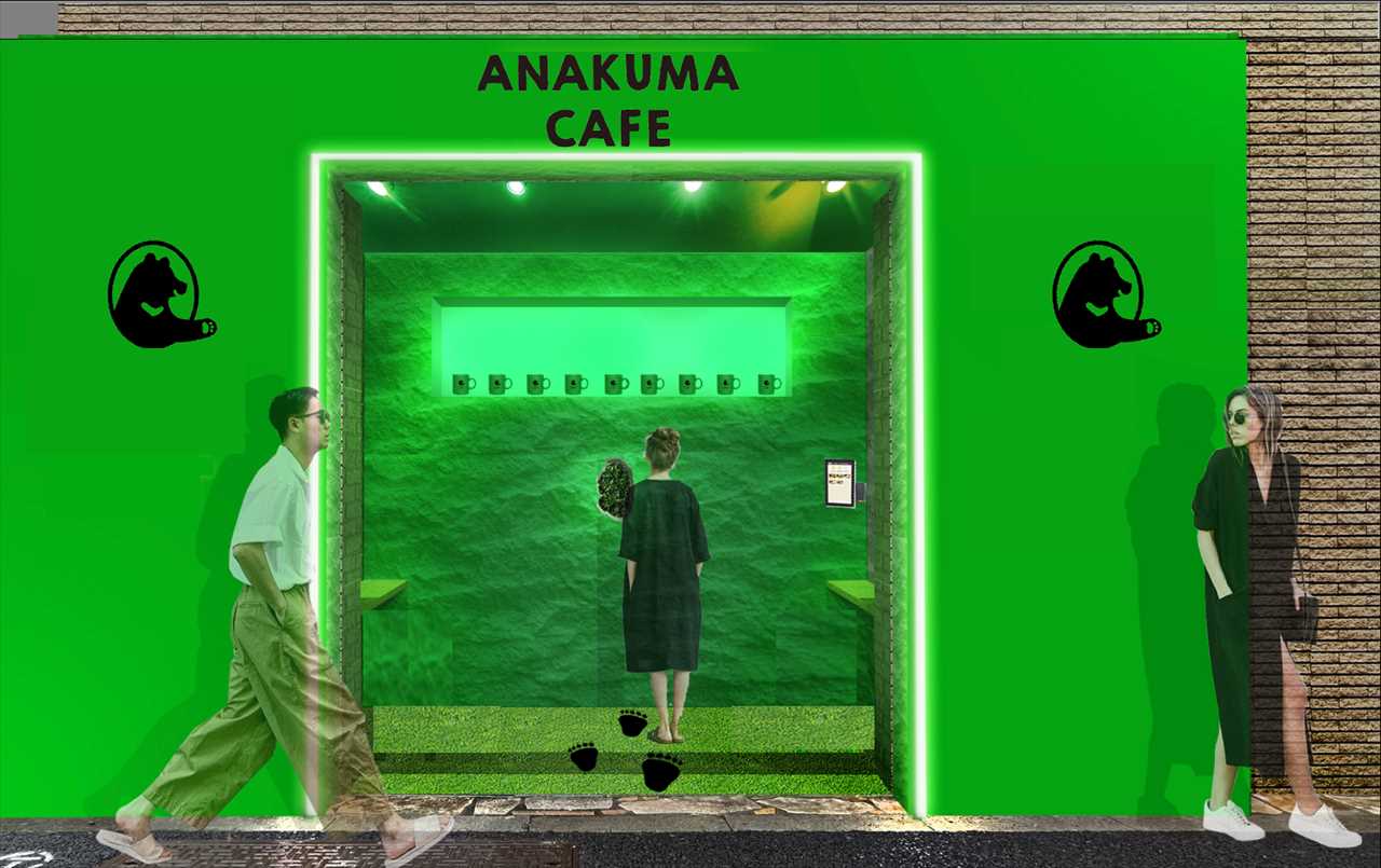 【原宿】クマさんからCOFFEEを受け取るカフェ!?「ANAKUMA CAFE」の第1号店オープン！　　画像２