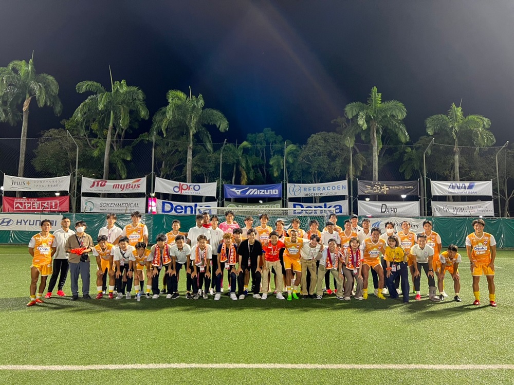 シンガポールのサッカーチームで海外インターンシップ　帝京大、学生16人がチームの試合運営を補助　画像１