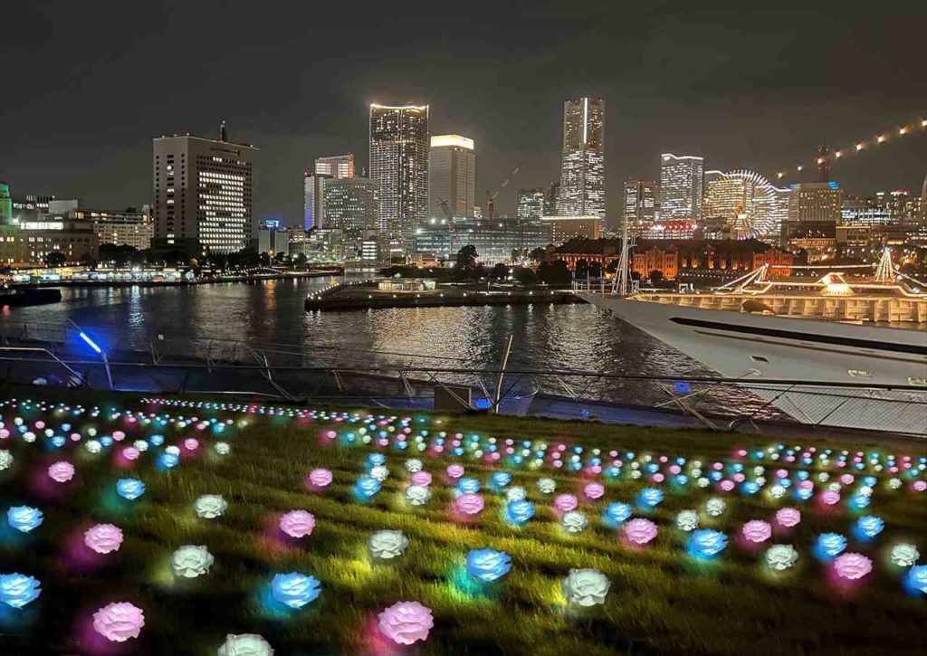 みなとみらいの夜景と共演「横浜港フォトジェニックイルミネーション2022」開催　画像１