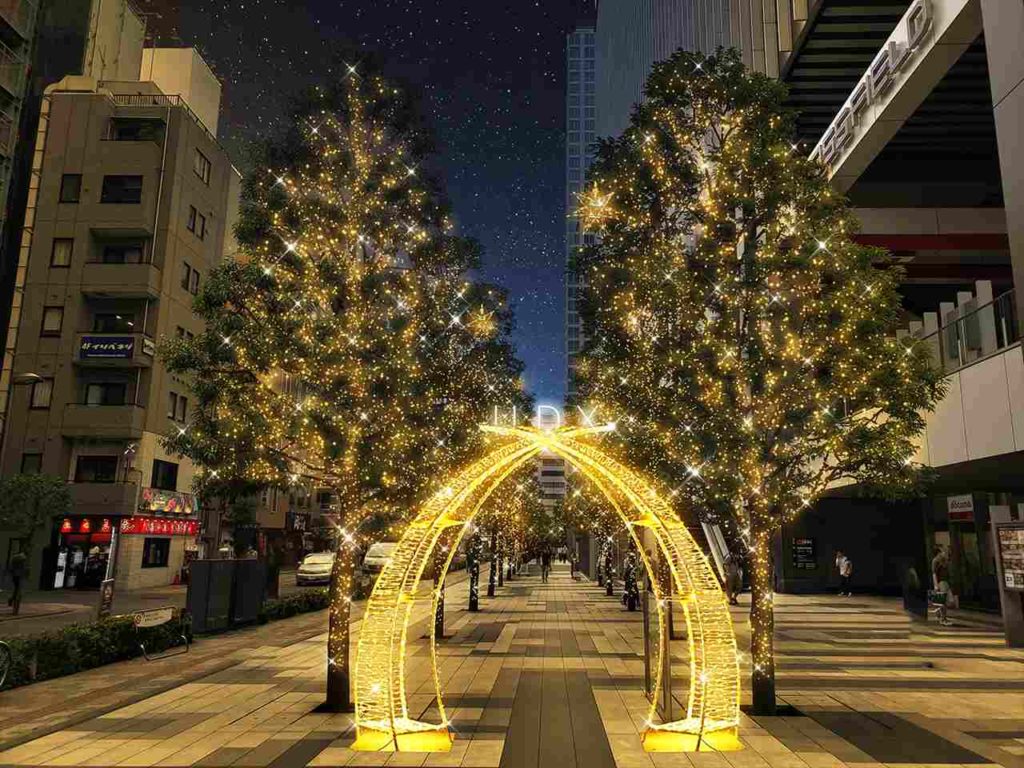 秋葉原の街を彩る「UDX Illumination 2022」開催！6.3mのシンボルツリーも登場　画像１