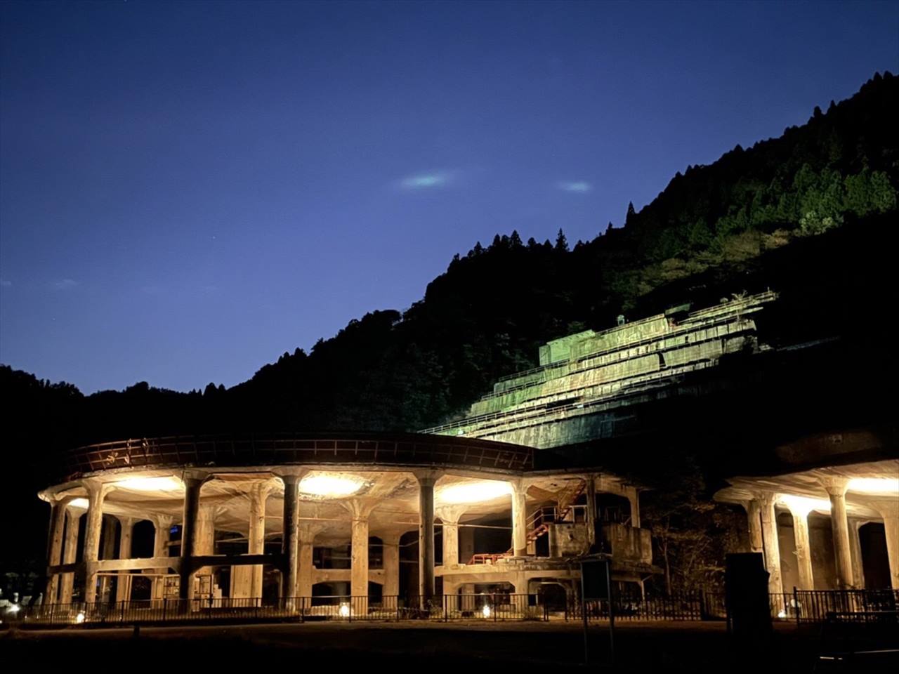 【兵庫】日本遺産5周年記念イベント『神子畑選鉱場跡ライトアップ』開催！　画像１