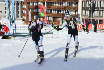 島、滝沢の日本は23位 山岳スキーW杯混合リレー