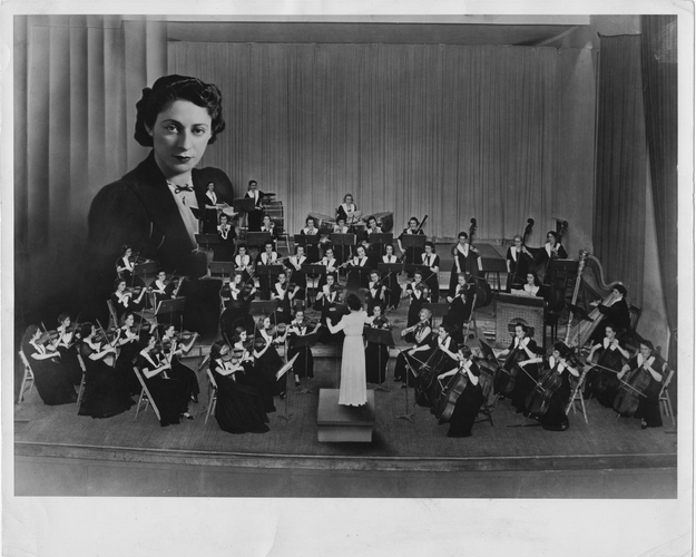 エセル・スタークとモントリオール女性交響楽団
