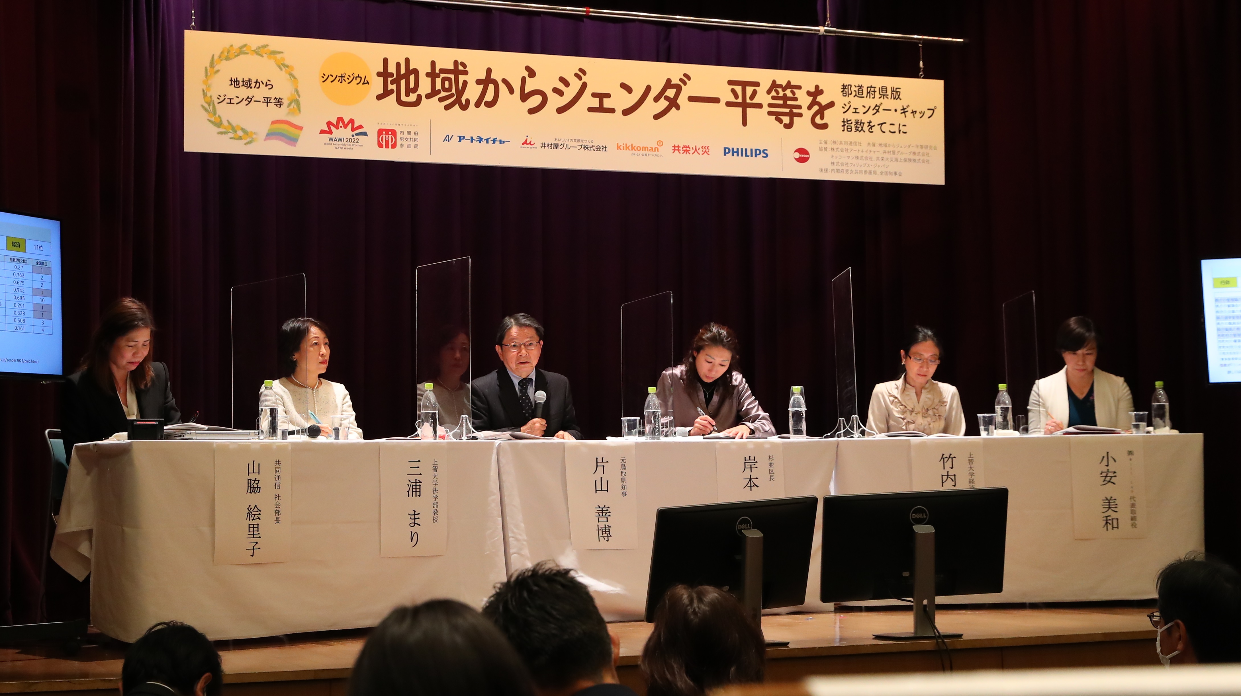 東京都内で開催されたシンポジウム「地域からジェンダー平等を」