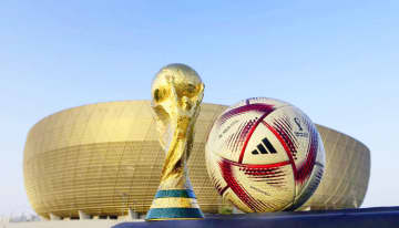 W杯、準決勝と決勝の公式球発表 アラビア語で「夢」を意味