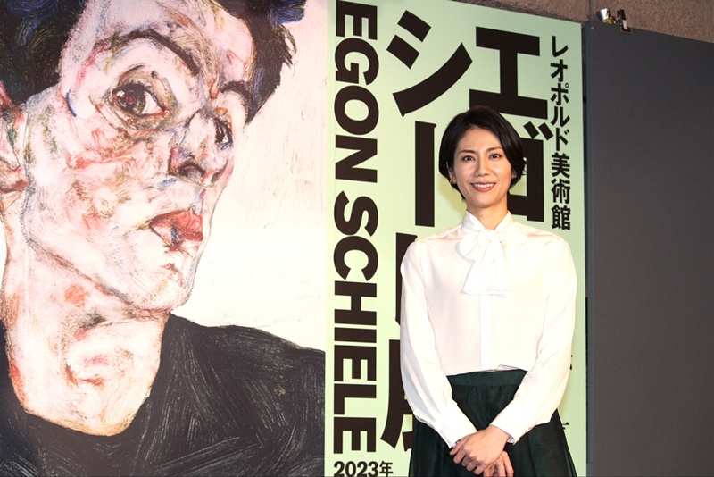 松下奈緒、エゴン・シーレ作品の魅力を語る　「簡単には理解できないから病みつきになる」