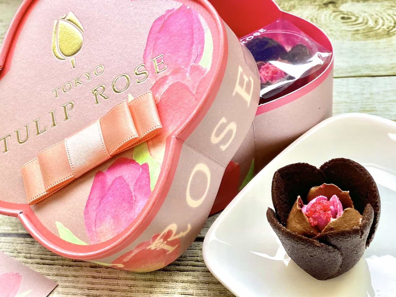 【バレンタイン2023新作実食】「TOKYOチューリップローズ」のショコラバージョンは濃厚クリームとカシスの甘酸っぱさが融合　画像７