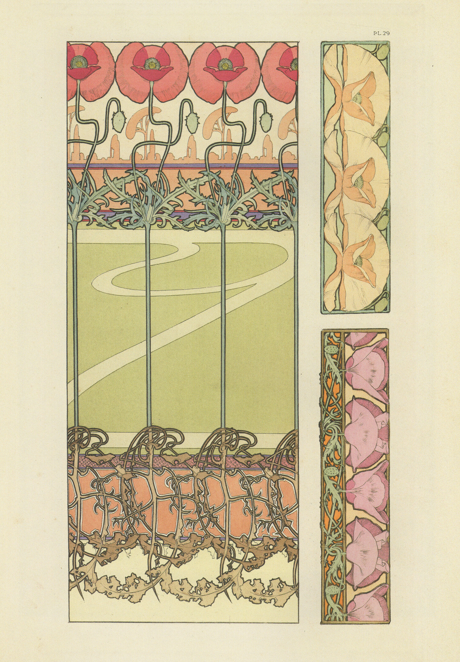 アルフォンス・ミュシャ 《装飾資料集》PL29 1902年 OGATAコレクション