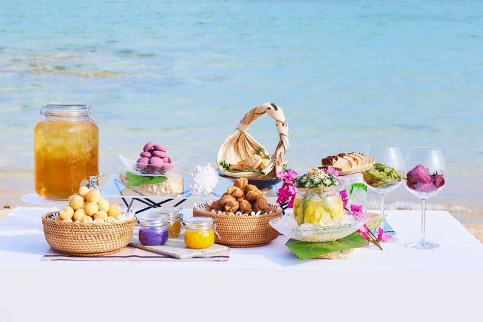南国で親しまれている甘味をピクニックスタイルで楽しむ「海辺のおめざビュッフェ」