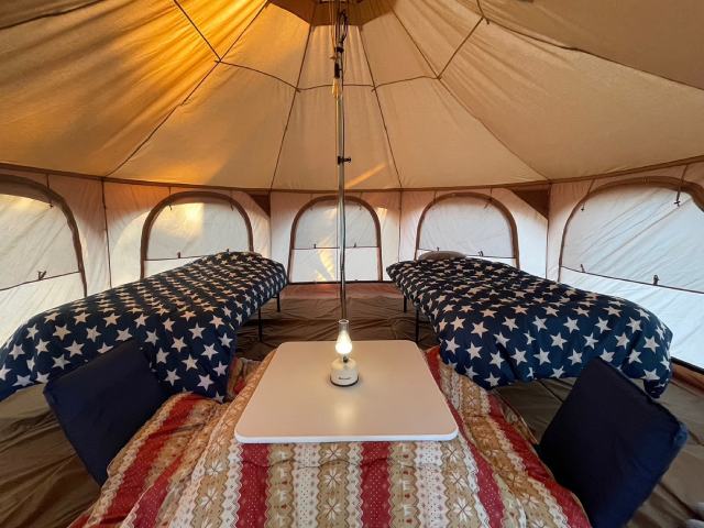 【新キャンプ場】プライベート空間が充実！常設型テントもある「多古の星キャンプ場」がオープン　画像５