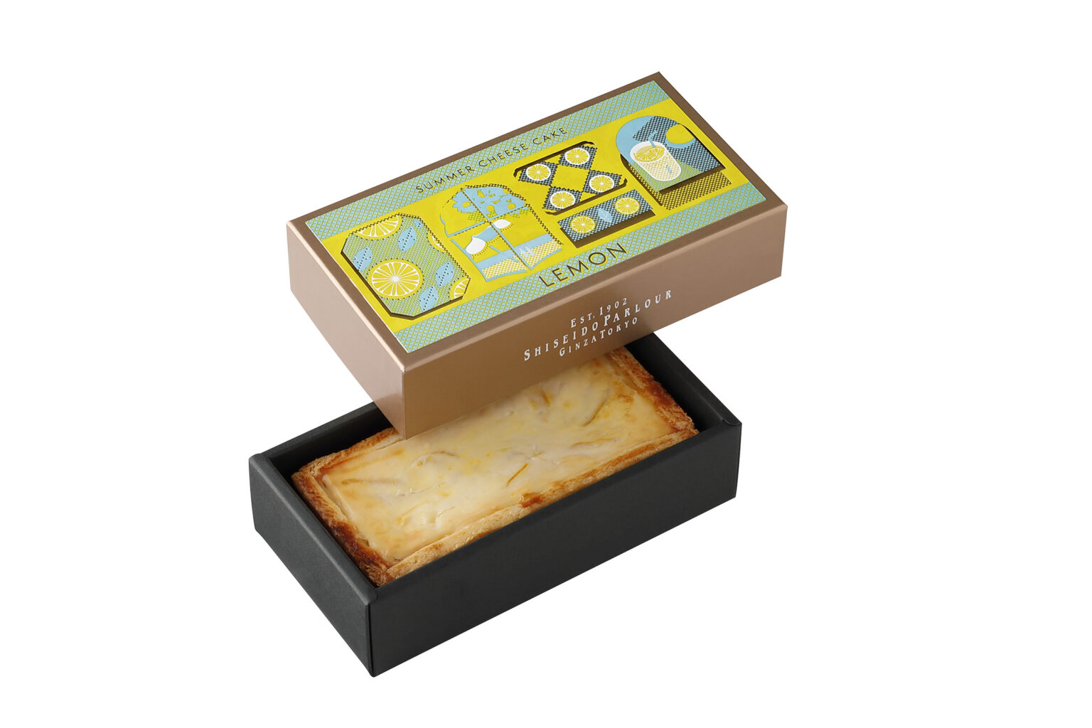 『夏の手焼きチーズケーキ（レモン）』3,240円