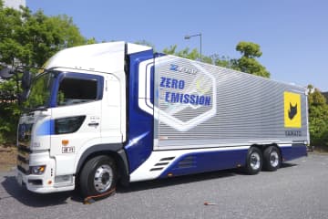 ヤマトが燃料電池トラック実証 大型は国内初、600キロ走行　画像１