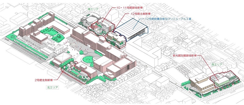 龍谷大社会学部が25年春移転　京都・深草キャンパスを社会科学の拠点に整備　画像１