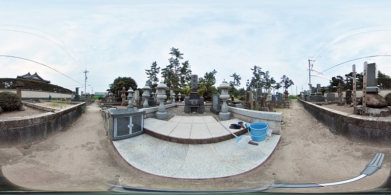 全優石、「VRお墓参り代行サービス」を今年もお盆に実施　スマホとVRゴーグルでバーチャル墓参りを体験　画像１