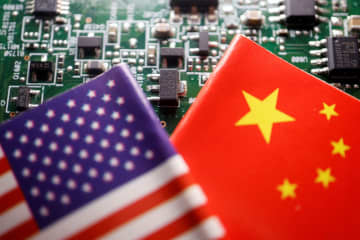 米、中国の輸出規制「断固反対」 半導体材料、同盟国と協力　画像１