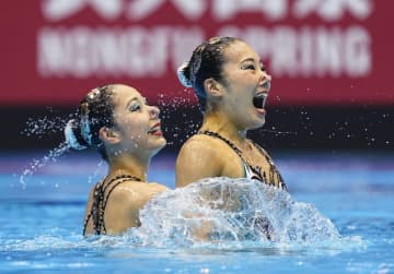 AS安永、比嘉組は予選12位 世界水泳福岡大会開幕　画像１