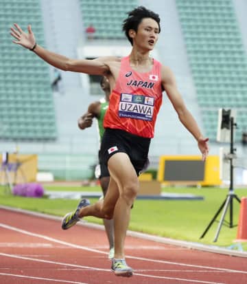 男子200mの鵜沢が初V 陸上のアジア選手権　画像１