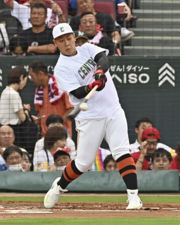 岡本和真が本塁打競争制す オールスター恒例「本当に最高」　画像１