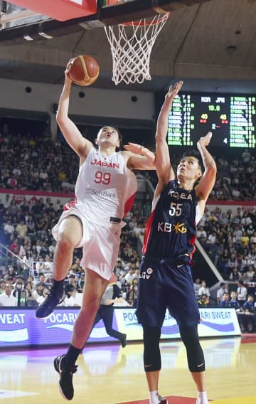 バスケ男子、日本が韓国に勝利 国際強化試合　画像１