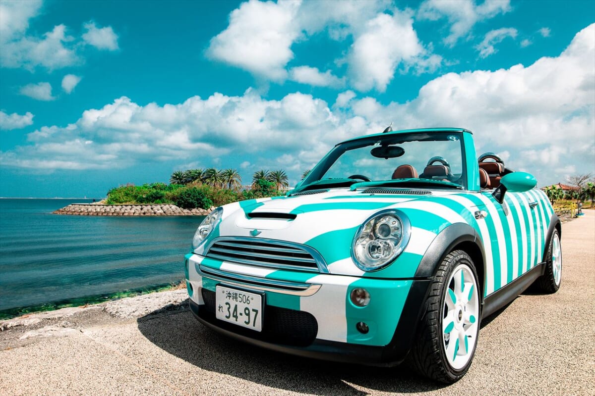 【8月末までお得なキャンペーン実施】映える車で沖縄ドライブ！ミニクーパー専門レンタカーオープン　画像４