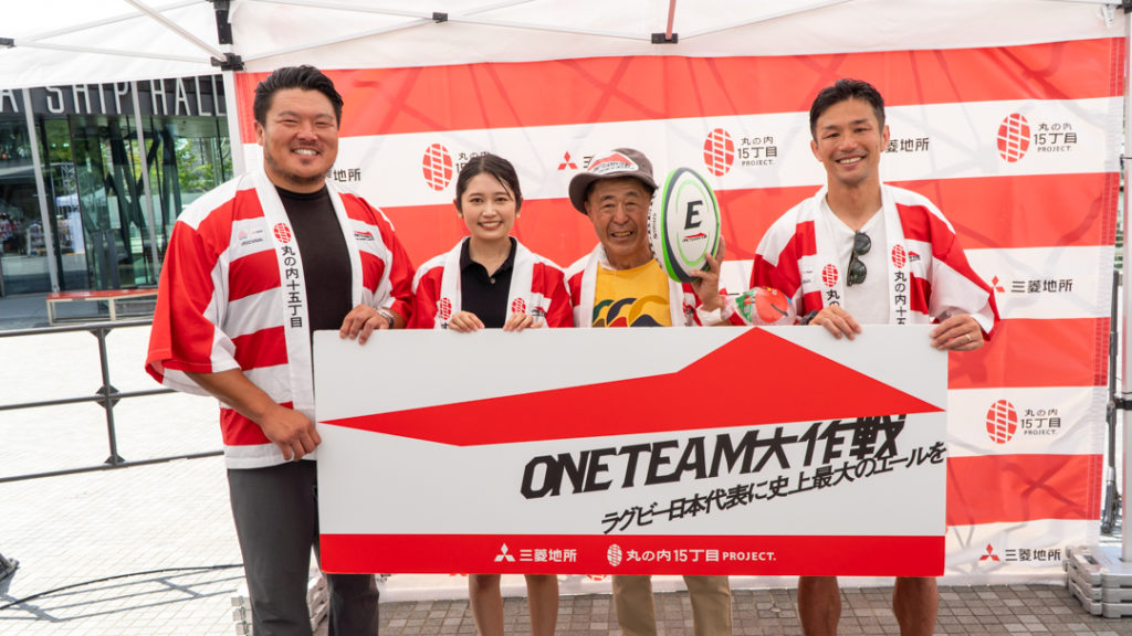 ラグビー日本代表にエールを、グランフロント大阪で「ONE TEAM大作戦」　画像１